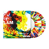 Serato 7” LYM Series Control Vinyl x2 (Multi-Colour Splatter) -