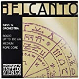 Set Belcanto Contrabbasso 3/4 Orchestra Medio Cromato Cablato