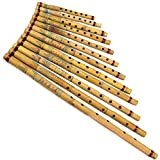 Set completo di flauto egiziano Kawala Qawwāl Ney Nay Woodwind 12 pezzi ALSAID BAYOMY