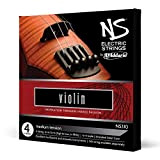 Set di corde D'Addario NS per violino elettrico, scala 4/4, tensione media