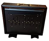 Shruti Box, Surpeti - Scatola di derivazione classica in legno di teak, 440 Hz, con 13 fermi a lunga durata, ...