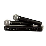 SHURE BLX288E/PG58 COPPIA radiomicrofoni wireless per canto karaoke presentazioni DJ