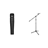 Shure Sm57-Lce Microfono Dinamico Per Strumenti Con Pattern Polare A Cardioide Per La Ripresa Di Batteria & TIGER MCA68-BK Asta ...