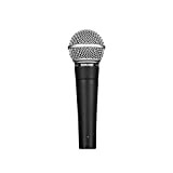 Shure SM58-LCE Microfono professionale dinamico e cardioide (+ astuccio e supporto inclusi)