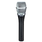 Shure Sm86 Microfono Professionale Cardioide A Condensatore Ideale Per Cantanti Solisti E Cori (Astuccio E Supporto Inclusi)