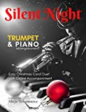 Silent Night I Stille Nacht I Trumpet & Jazz Piano Accompaniment I Easy Christmas Carol Duet with Online Accompaniment I ...