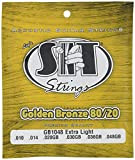 SIT Extra leggero 10-48 Golden Bronze 80/20 Acoustic Guitar Set
