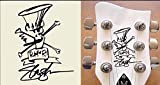 Slash Guns Headstock Stickers Vinyl Decoration Guitar & Bass Adesivi Decoracion (Nero)