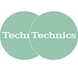 Slipmats Technics Turchese - Logo Bianco (1 Paio) Slipmat Factory