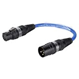 Sommer Cable B2WSU0015-BL - Cavo adattatore XLR a 5 poli femmina su XLR maschio a 3 poli, 0,15 m