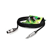 Sommer Cable - Cavo per microfono Stage 22 Highflex XLR femmina a 3 poli Neutrik NC3MXX / jack stereo Neutrik ...