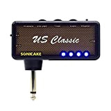 SONICAKE Mini Amplificatore Headphone Amp Amplug Guitar ricaricabile portatile Amplifier per Chitarra US Classic
