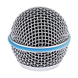 Sostituzione blu maglia di acciaio microfono Grill testa parti accessorio BETA 58A