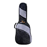Soundsation PGB 10-CG-Custodia per chitarra classica 3/4", 100 x 41 x 13 cm, colore: nero/grigio