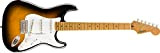 Squier by Fender Classic Vibe 50s Stratocaster - Chitarra elettrica a corpo solido, per mano destra in 2 colori Sunburst