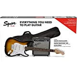 Squier by Fender Stratocaster Pack Laurel Fingerboard Brown Sunburst (230V EU)