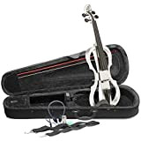 Stagg Evn x-4/4 Wh Full size violino elettrico, colore bianco