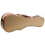 Stagg gcx-uks Deluxe rigida per ukulele soprano – vintage Gold tweed