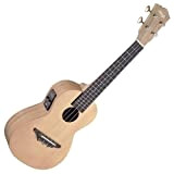 Stagg UCX-SPA-SE Traditional electro-acoustic Concert Ukulele with solid spruce top