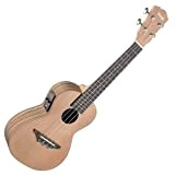 Stagg UCX-ZEB-SE Traditional electro-acoustic Concert Ukulele with solid cedar top