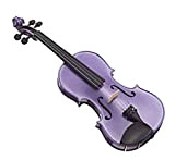Stentor Harlequin 1401ASG - Violino da 4/4, colore: viola chiaro, con archetto e custodia leggera