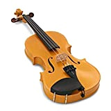 Stentor Harlequin 1401AYE -Violino da 4/4, colore: giallo, con archetto e custodia leggera