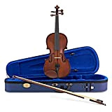 Stentor Student I - Violino di qualità, misura 1/2, con archetto in legno, custodia rigida, cinghie per il trasporto e ...