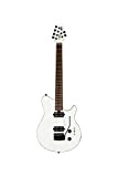 Sterling by MusicMan - Corpo per chitarra elettrica, a 6 corde, colore: Bianco con rilegatura nera (AX3S-WH-R1)