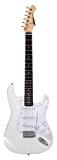 Stratocaster Aria STG003BL-Chitarra, colore: bianco