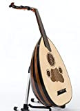 Strumento musicale a corda in legno di noce turco Oud e noce nera