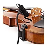 SubZero Microfono a condensatore a clip per violino con XLR e minijack
