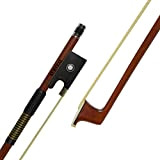 Surveal, archetto per violino in legno di verzino, con la migliore coda di cavallo della Mongolia e il miglior elastico, ...