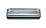 Suzuki Bluesmaster-Armonica a bocca in RE mr250db Major, 10 fori, colore: argento