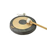 Tam Tam Gong/Whood Chau Gong, 20 cm, suono eccellente con manico in legno e cotone -7020