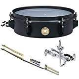 Tama BST103MBK Metalworks Mini Tymp Snare 10 x 3 + bacchette Keepdrum 1 paio