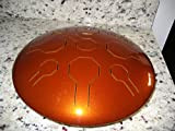 Tamburello in acciaio inox – Elemental Earth Single VibeDrum – Basic – 9 Note – Tuned see scale info below