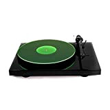Tappetino per giradischi Hudson Hi-Fi in acrilico – VerdeAcceso – Slipmat per LP