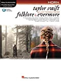 Taylor Swift - Selections from Folklore & Evermore: Horn Play-Along Book with Online Audio (English Edition)