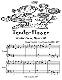 Tender Flower Tendre Fleur Opus 100 Easiest Piano Sheet Music (English Edition)