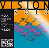 Thomastik Corda per Viola 4/4 Vision Solo - corda Do nucleo sintetica, rivest. argento, media