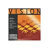 Thomastik Corda per violino 3/4 Vision - corda Sol nucleo sintetico, rivest. pure-argento, media
