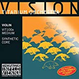 Thomastik Corda per violino 4/4 Vision Titanium Orchestra - corda Sol nucleo sintetico, rivest. argento puro, media