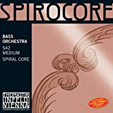 Thomastik Corde per Contrabbasso Spirocore nucleo spirale accordo d'orchestra Set 4/4 dolce per misura a 1100 mm / 43.3"