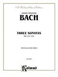 Three Sonatas for Viola da Gamba, BWV 1027-29: For Cello and Piano (Kalmus Edition) (English Edition)