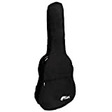 TIGER GGGB7-FAC - Custodia per chitarra acustica con tracolla e maniglia - colore nero