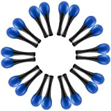 TIGER MAR28-10-BL Maracas Ovali per Bambini - Strumento a Percussione Shaker - Colore Blu - Confezione 10 Coppie