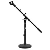 TIGER MCA42-BK Supporto a braccio per microfono da tavolo con base rotonda