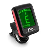 TIGER Music Chromatic Guitar Tuner - easy To Use Highly Accurate Clip-On Tuner - Suitable For Guitar / Bass / ...