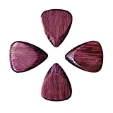 TIMBERTONES - Plettri in legno Purple Heart - confezione da 4