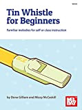 Tin Whistle for Beginners: Familiar melodies for self or class instruction (English Edition)